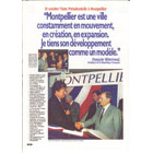 10 octobre 1991, visite présidentielle à Montpellier