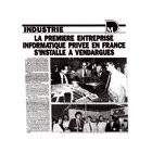 La première entreprise informatique privée en France s'installe à Vendargues